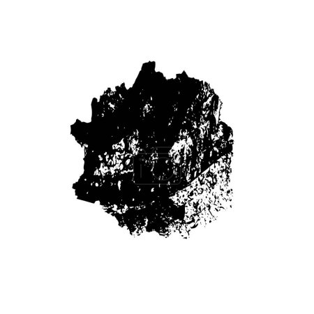 Foto de Plantilla grunge abstracta en blanco y negro, ilustración vectorial - Imagen libre de derechos