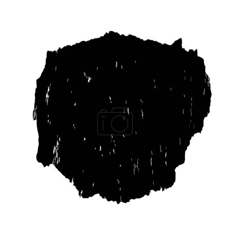 Illustration for Abstract black and white textured background - Royalty Free Image