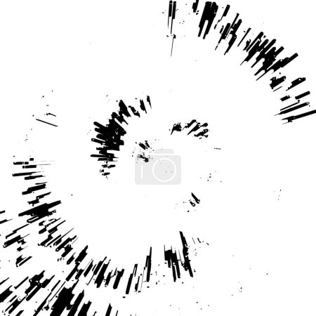 Ilustración de Grunge superficie erosionada fondo. colores acromáticos - Imagen libre de derechos