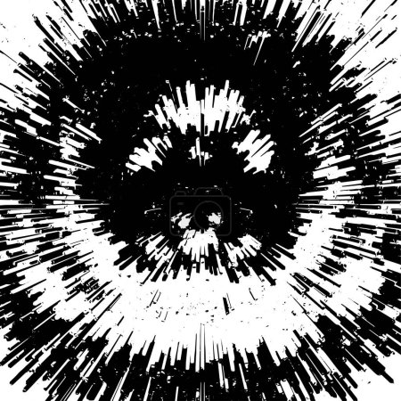 Ilustración de Textura grunge. vector fondo blanco y negro - Imagen libre de derechos