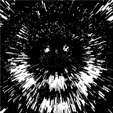 Ilustración de Fondo monocromo. ilustración web en blanco y negro, patrón geométrico - Imagen libre de derechos
