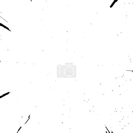 Téléchargez les photos : Fond grunge noir et blanc. illustration abstraite - en image libre de droit