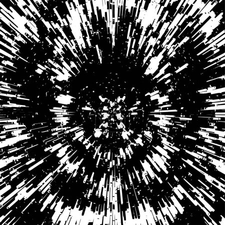 Photo for Background in black and white texture abstract vector illustration. - Royalty Free Image