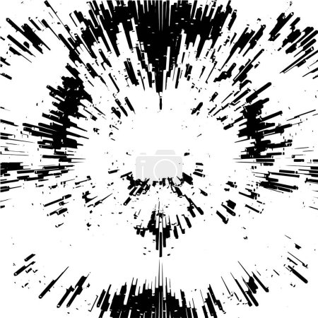 Ilustración de Textura abstracta, fondo blanco y negro. ilustración vectorial - Imagen libre de derechos