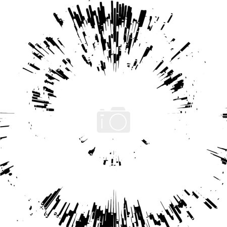 Ilustración de Negro y blanco monocromo textura grunge vintage tiempo fondo - Imagen libre de derechos