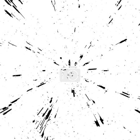 Illustration for Vector illustration.  Black and white abstract background. - Royalty Free Image