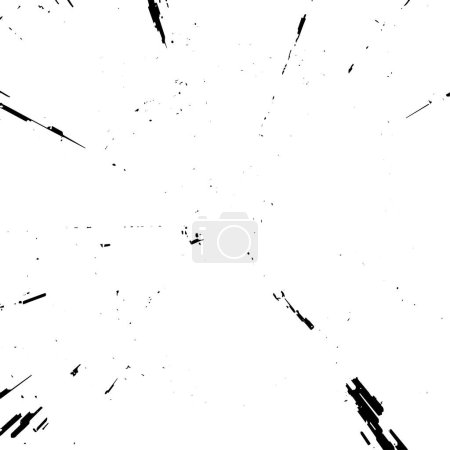 Illustration for Black and white vector illustration. Abstract background. - Royalty Free Image