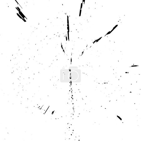 Téléchargez les illustrations : Fond grunge noir et blanc. explosion abstraite, feu d'artifice - en licence libre de droit