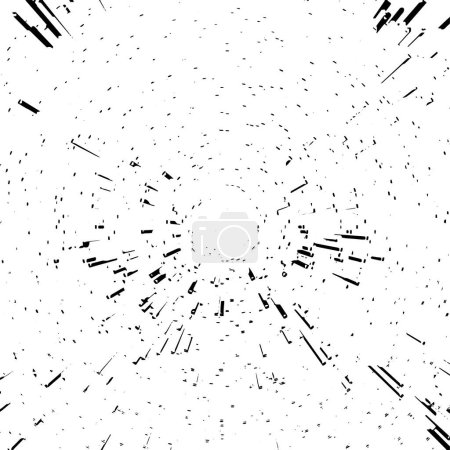 Illustration for Black and white texture background with elements - Royalty Free Image