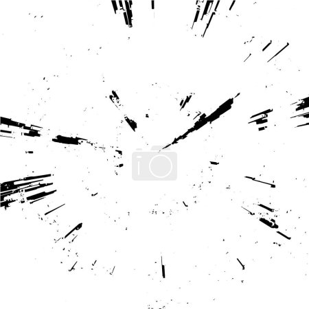 Illustration for Grunge abstract black and white background - Royalty Free Image