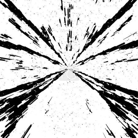 Ilustración de Textura en blanco y negro. fondo grunge abstracto. ilustración vectorial - Imagen libre de derechos