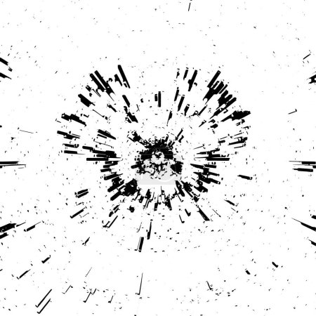 Ilustración de Abstracto grunge fondo blanco y negro. ilustración vectorial - Imagen libre de derechos
