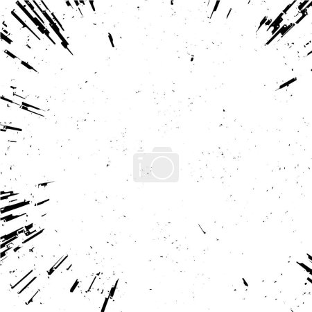 Ilustración de Fondo blanco y negro, textura abstracta. ilustración vectorial - Imagen libre de derechos
