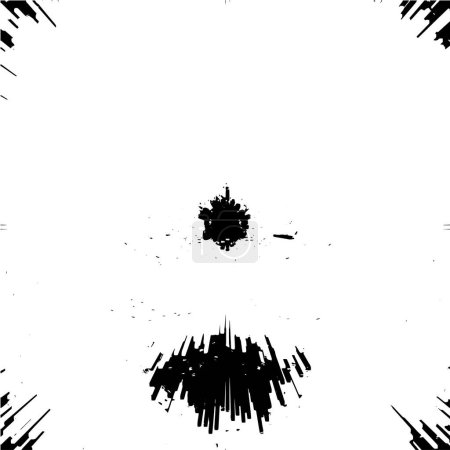 Illustration for Abstract  background, black and white  texture - Royalty Free Image