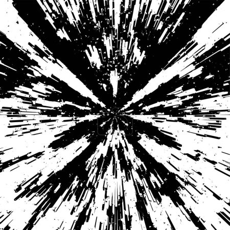 Ilustración de Fondo abstracto grunge blanco y negro. ilustración vectorial. - Imagen libre de derechos