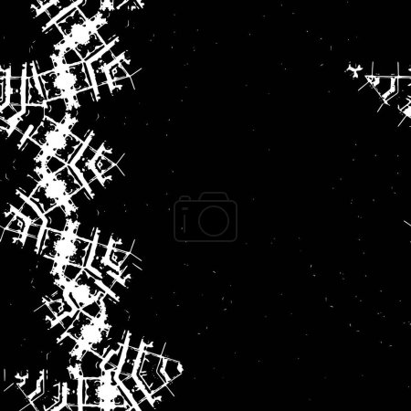 Illustration for Abstract monochrome grunge background texture - Royalty Free Image