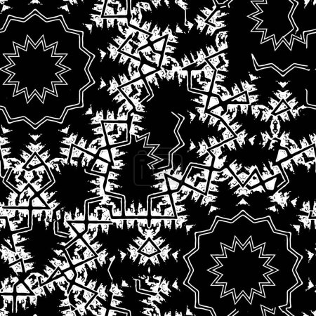 Ilustración de Textura de fondo envejecido grunge blanco y negro - Imagen libre de derechos