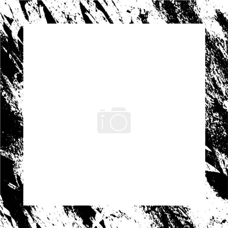 Foto de Patrón geométrico en blanco y negro. ilustración vectorial - Imagen libre de derechos