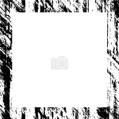 Ilustración de Fondo de textura grunge blanco y negro - Imagen libre de derechos