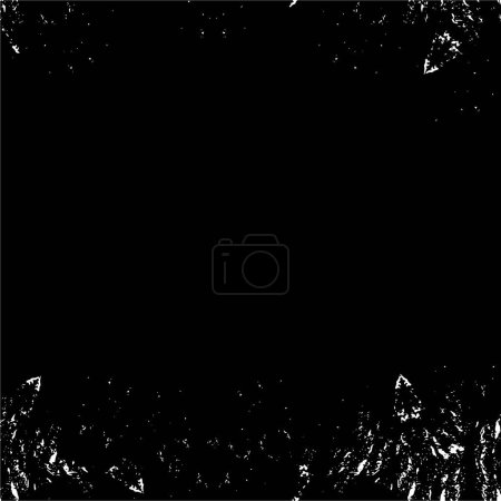 Illustration for Black and white grunge texture background - Royalty Free Image