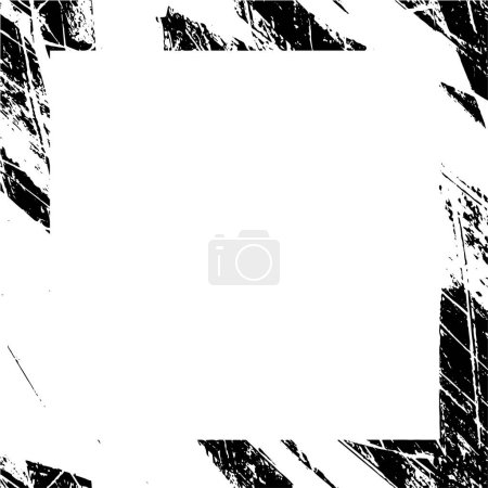 Téléchargez les illustrations : Fond abstrait noir et blanc. illustration vectorielle - en licence libre de droit