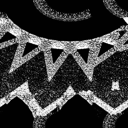 Ilustración de Textura superpuesta angustiada del trabajo del metal del polvo - Imagen libre de derechos