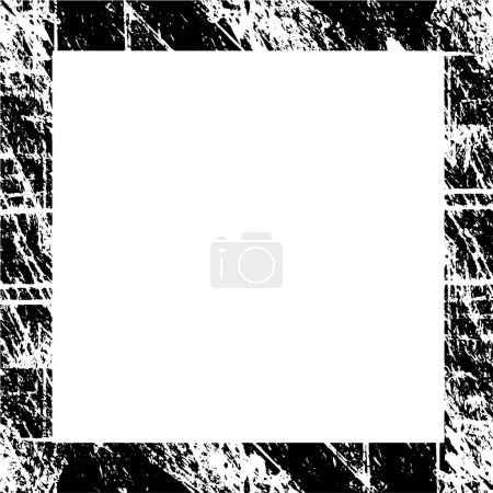 Illustration for Abstract background. monochrome frame - Royalty Free Image