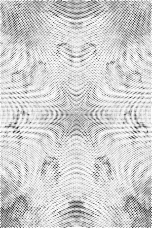 Illustration for Abstract monochrome grunge background. Black and white pattern - Royalty Free Image