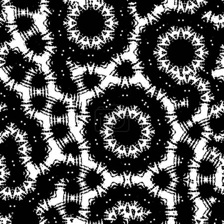 Illustration for Abstract black and white grunge background texture - Royalty Free Image