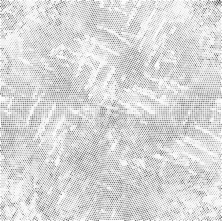 Illustration for Abstract background. monochrome texture. black and white textured background - Royalty Free Image