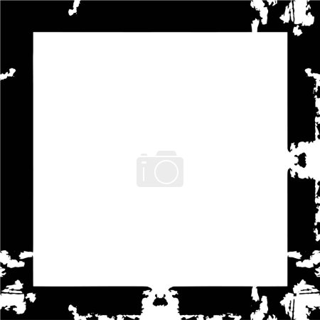 Illustration for Grunge frame with space for text - Royalty Free Image