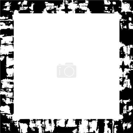 Photo for Old grunge vintage weathered frame background abstract antique - Royalty Free Image