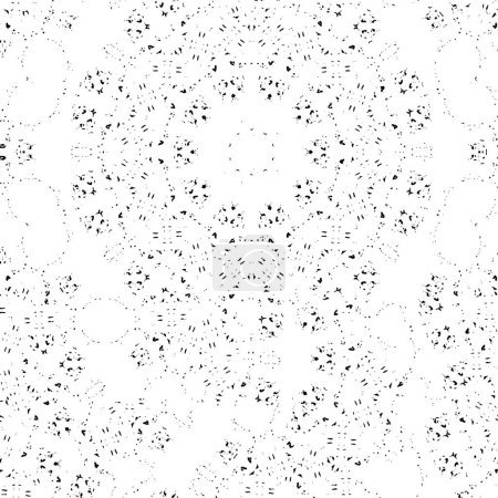 Illustration for Seamless pattern with abstract ornament. vector illustration. - Royalty Free Image
