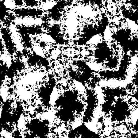 Ilustración de Fondo abstracto. textura monocromática. colores blanco y negro - Imagen libre de derechos