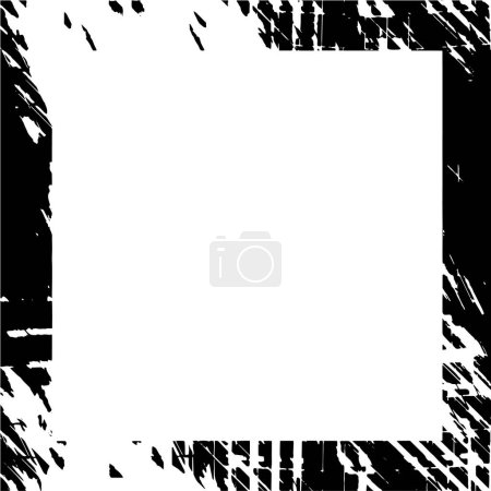 Ilustración de Grunge vintage marco envejecido fondo abstracto textura antigua - Imagen libre de derechos