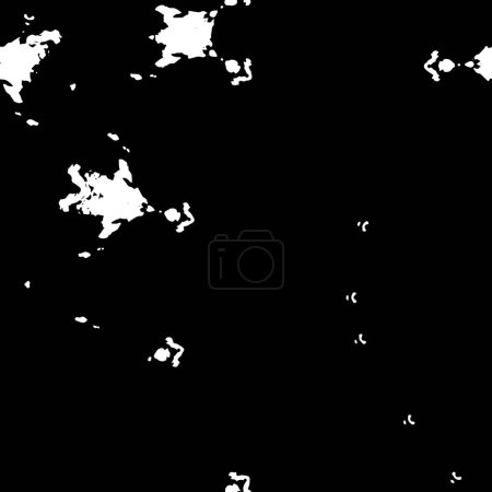 Illustration for Abstract background, monochrome texture. decorative black and white - Royalty Free Image