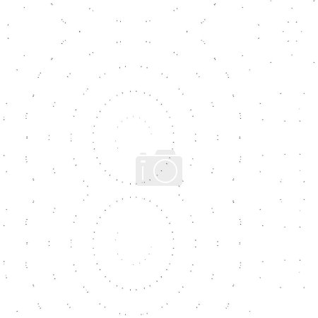 Illustration for Black white textured background, abstract vector illustration - Royalty Free Image