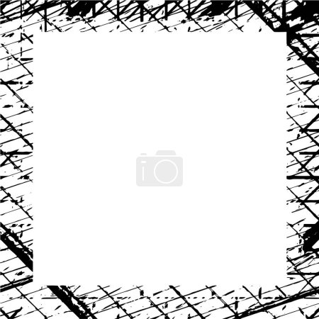 Illustration for Old abstract textured grunge background, vector illustration - Royalty Free Image