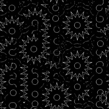 Photo for Abstract grunge background in black and white colors - Royalty Free Image