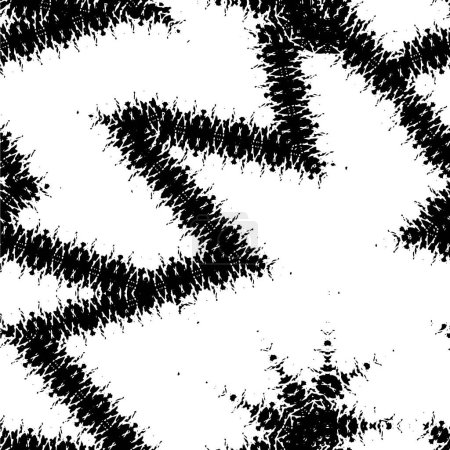Ilustración de Texrure abstracto, fondo blanco y negro, ilustración vectorial - Imagen libre de derechos