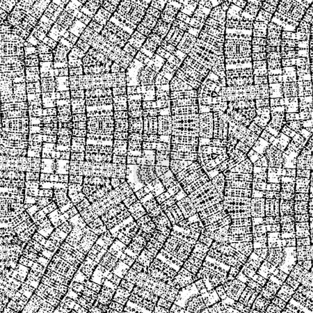 Ilustración de Vector seamless pattern with hand drawn urban elements. - Imagen libre de derechos
