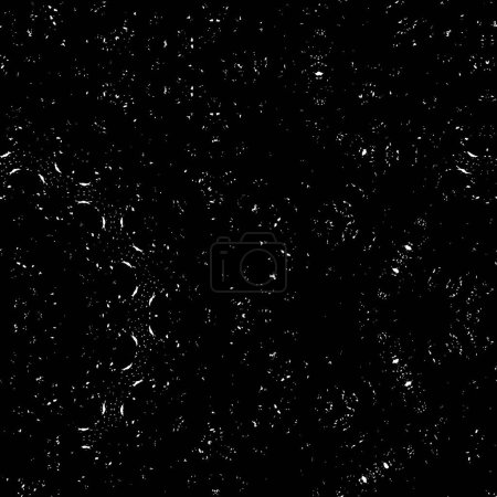 Illustration for Seamless black and white abstract background - Royalty Free Image
