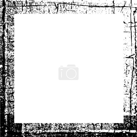 Ilustración de Marco con salpicaduras y manchas desordenadas, fondo de pantalla abstracto - Imagen libre de derechos