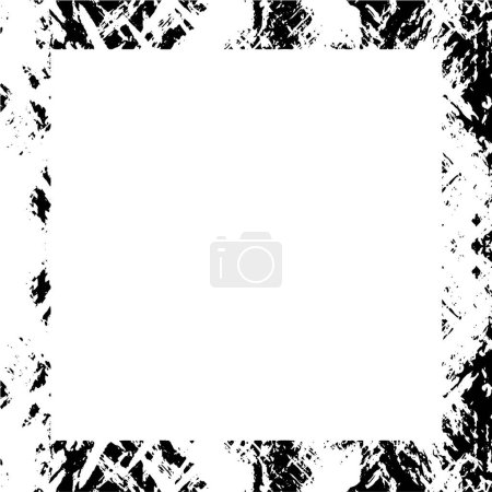 Ilustración de Fondo abstracto en blanco y negro. ilustración vectorial - Imagen libre de derechos