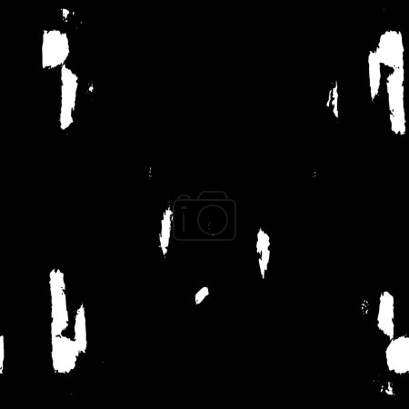 Illustration for Abstract background. monochrome texture. black and white lines pattern - Royalty Free Image