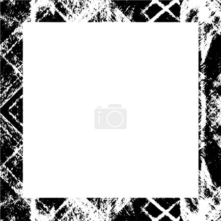 Illustration for Abstract  black and white texture. vector illustration. - Royalty Free Image