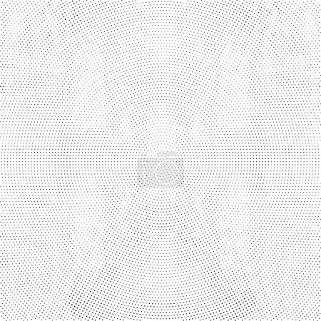 Illustration for Abstract black and white background with circles, vector illustration - Royalty Free Image
