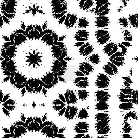 Ilustración de Vector illustration of abstract geometric pattern background - Imagen libre de derechos