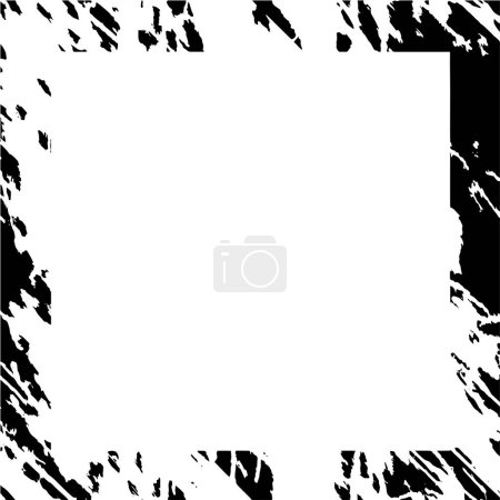Ilustración de Fondo abstracto, textura creativa en blanco y negro. ilustración vectorial. - Imagen libre de derechos