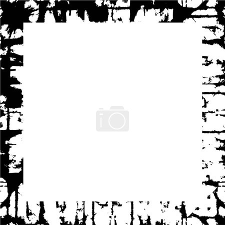 Illustration for Abstract black and white background, creative texture. vector illustration. - Royalty Free Image